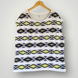 🎉5 for $45  🎉Crown Ivy Top Blouse Shirt Size 2X Embroidered